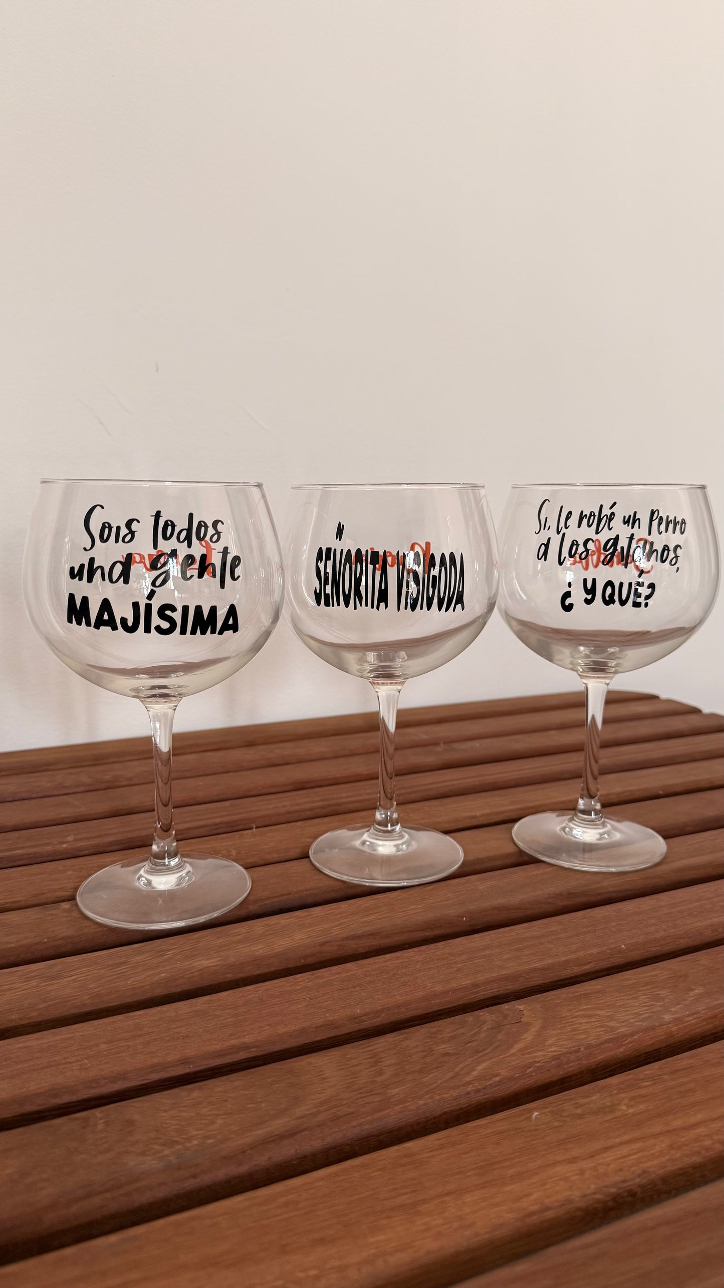 Copas personalizadas