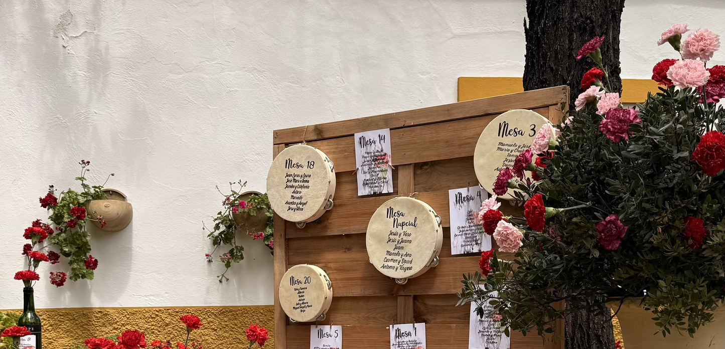 Seating Panderetas personalizadas