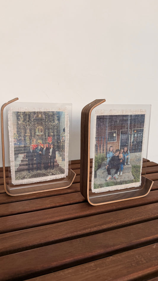 Cuadros estampados en tela