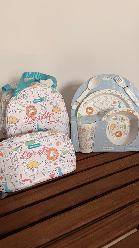 Pack bolsas térmicas y vajilla
