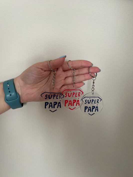 Llavero súper papá